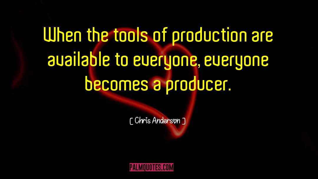 Post Production quotes by Chris Anderson