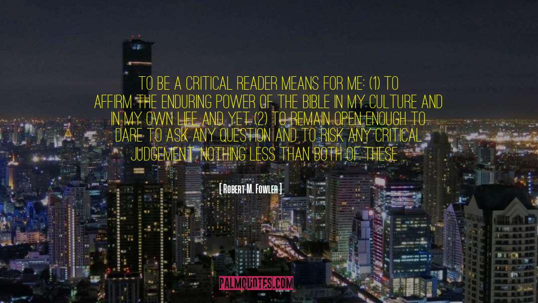 Post Secularism quotes by Robert M. Fowler