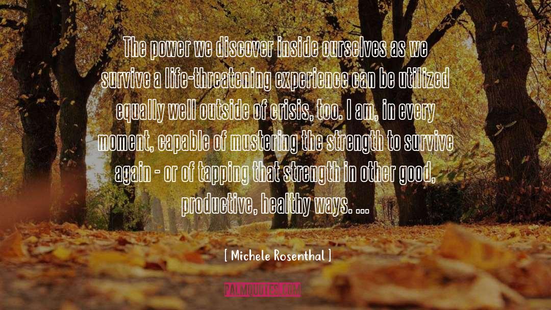 Post Traumatic Stress Disorder quotes by Michele Rosenthal