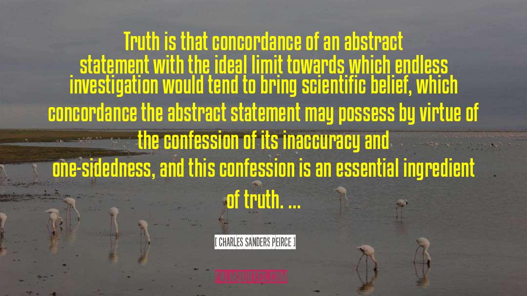 Post Truth quotes by Charles Sanders Peirce