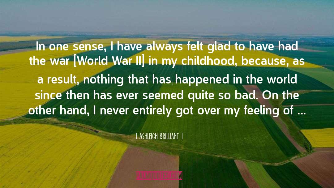 Post War quotes by Ashleigh Brilliant