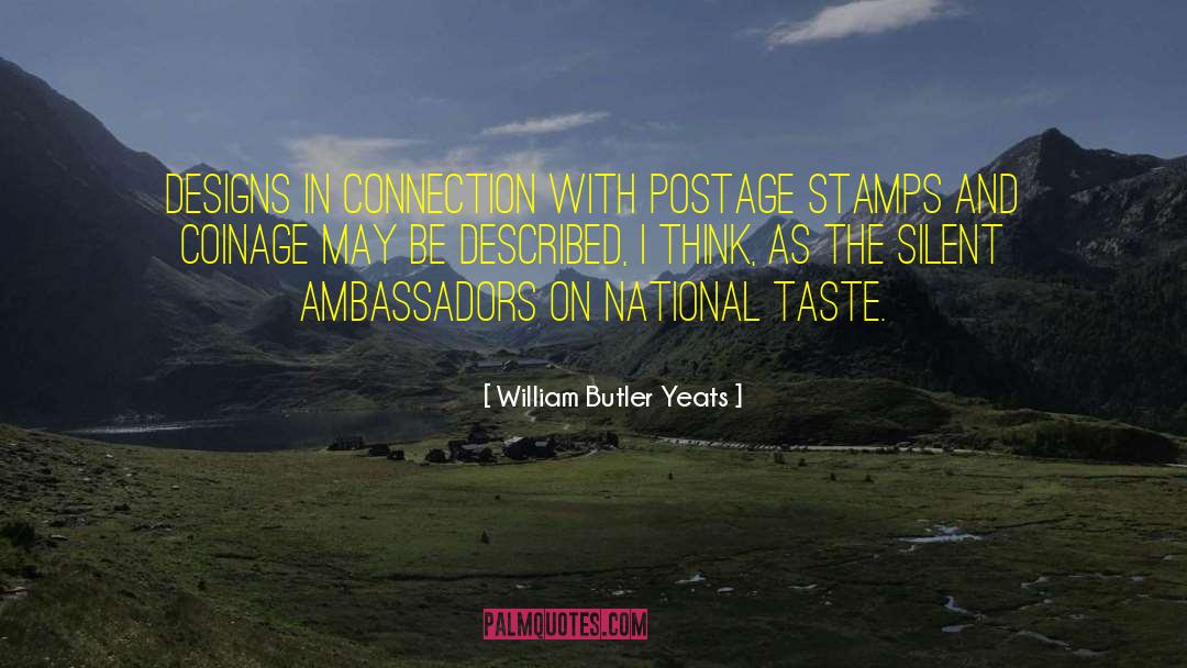 Postage quotes by William Butler Yeats