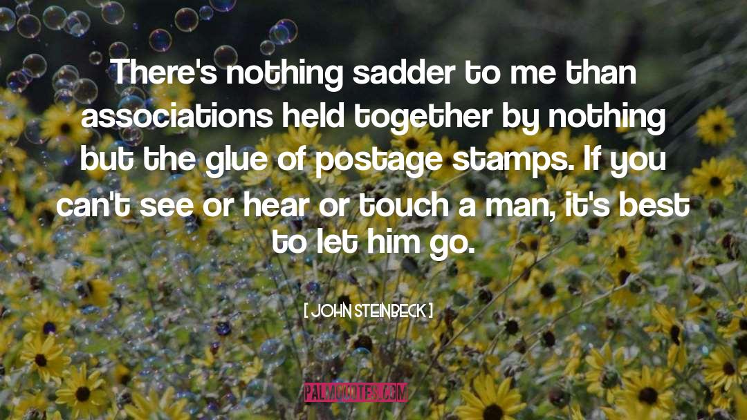 Postage quotes by John Steinbeck