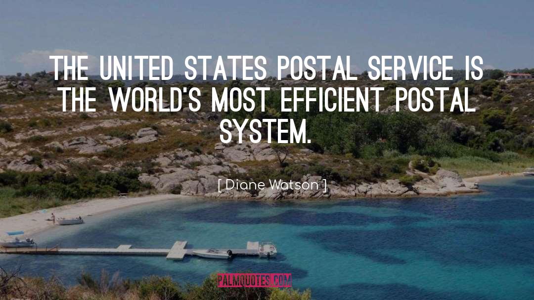 Postal quotes by Diane Watson