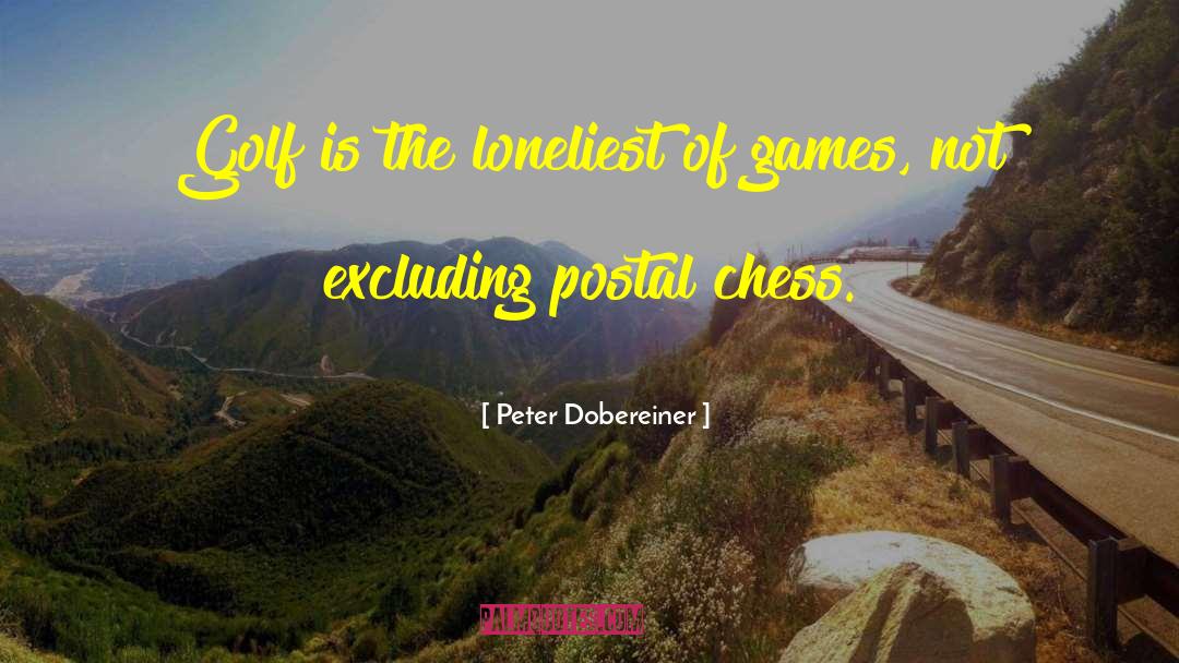 Postal quotes by Peter Dobereiner