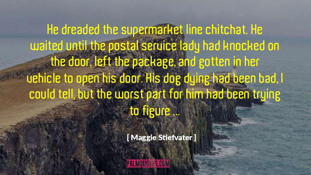 Postal quotes by Maggie Stiefvater