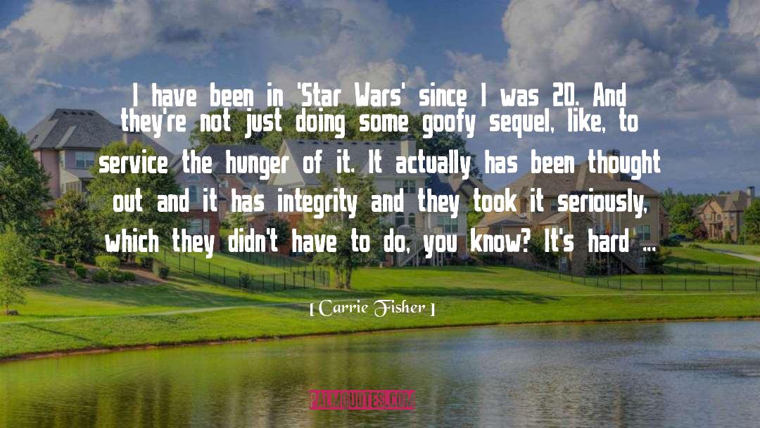 Postal Service quotes by Carrie Fisher