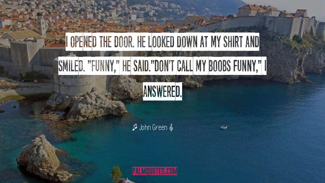 Postcards Funny quotes by John Green