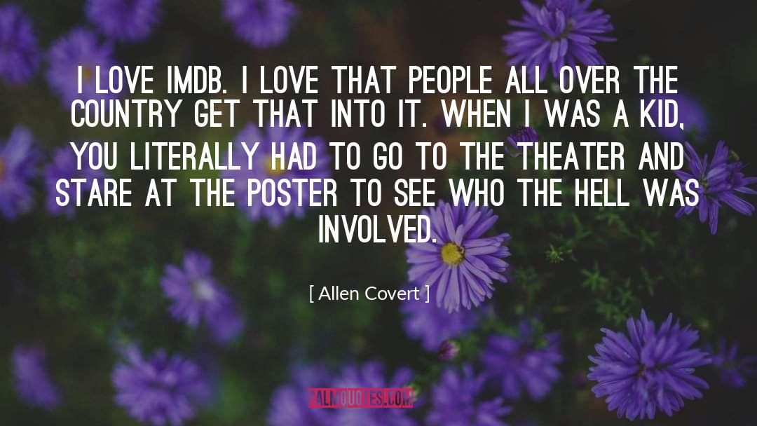 Poster quotes by Allen Covert