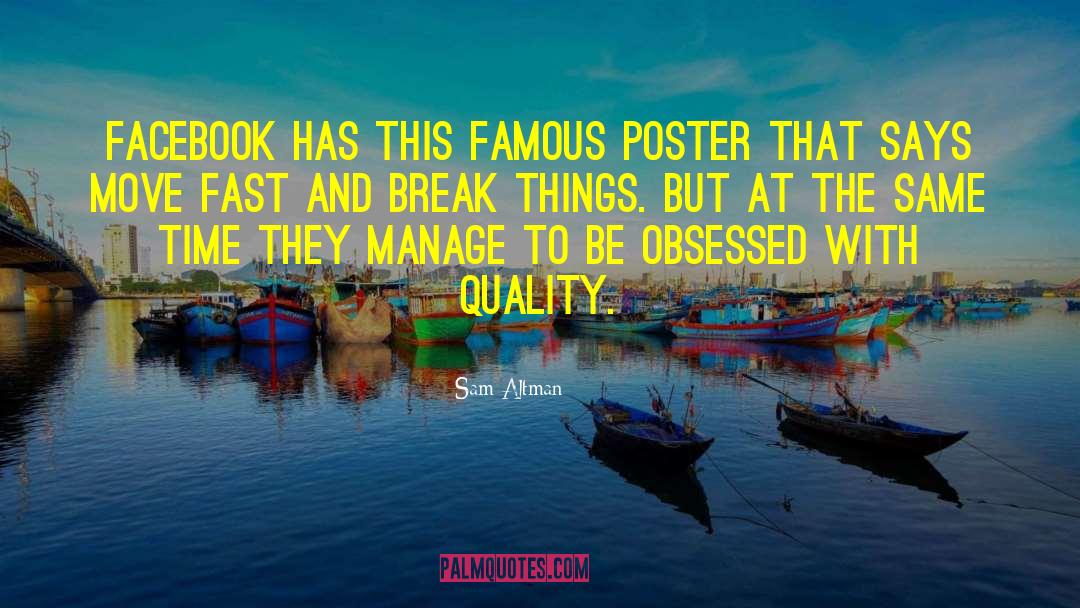 Poster quotes by Sam Altman