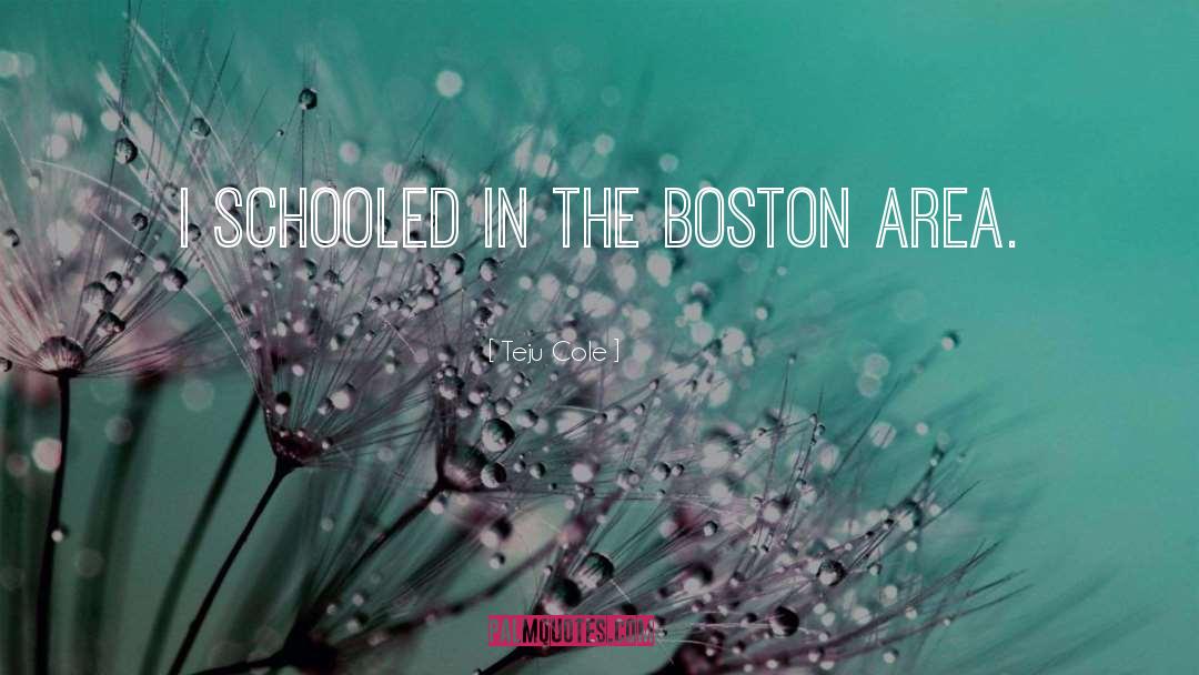 Posternak Boston quotes by Teju Cole