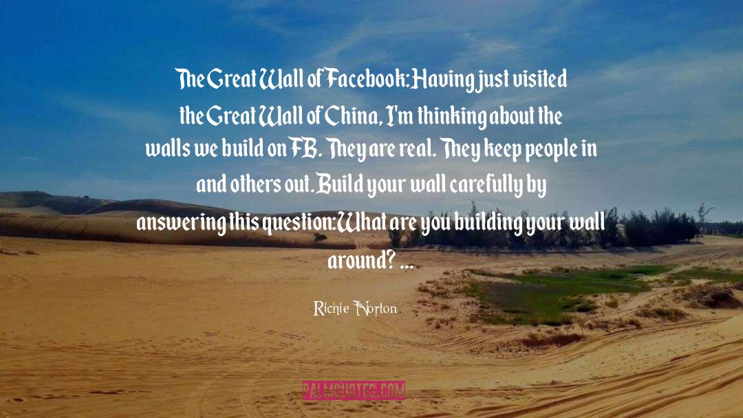 Posting Pic On Fb quotes by Richie Norton
