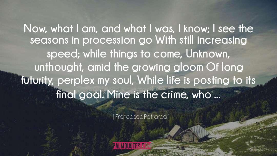 Posting quotes by Francesco Petrarca