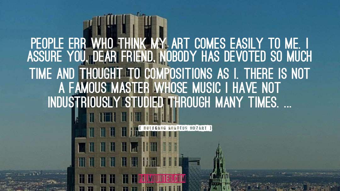 Postmodern Art quotes by Wolfgang Amadeus Mozart