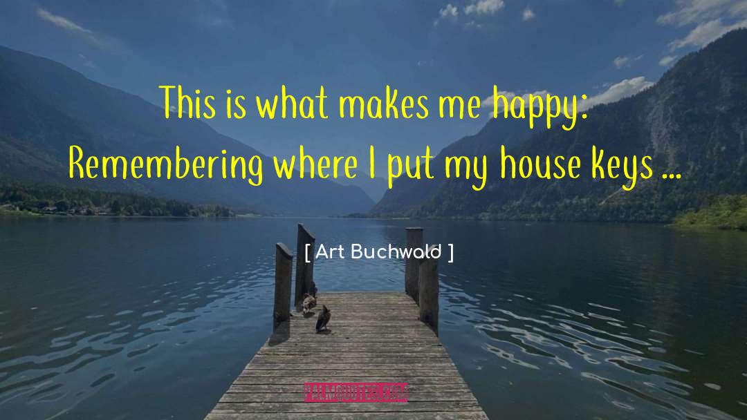 Postmodern Art quotes by Art Buchwald