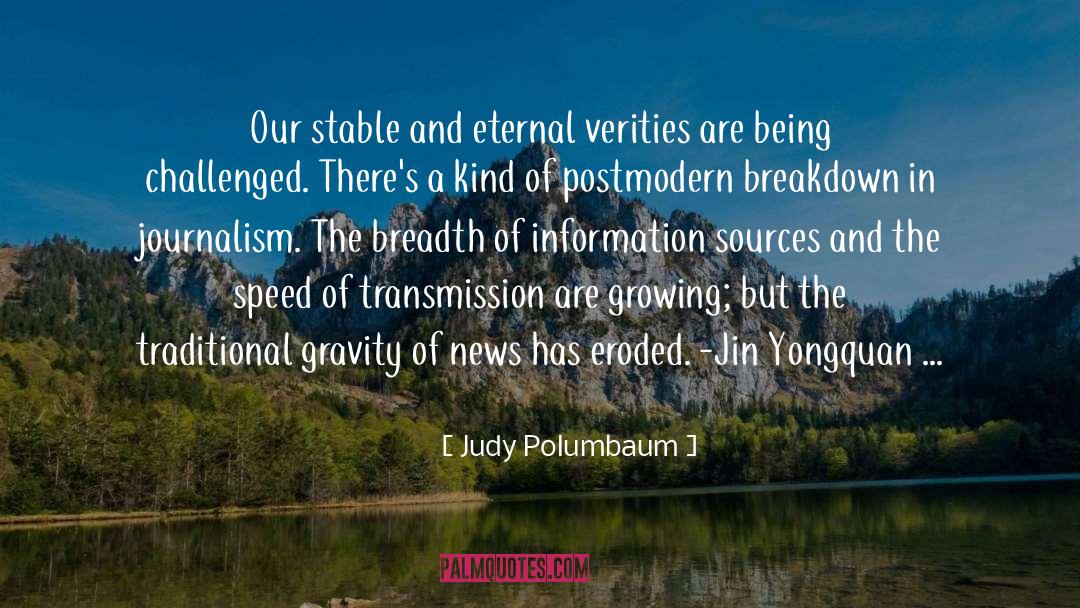 Postmodern quotes by Judy Polumbaum