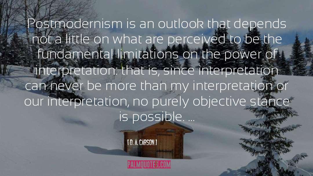 Postmodernism quotes by D. A. Carson