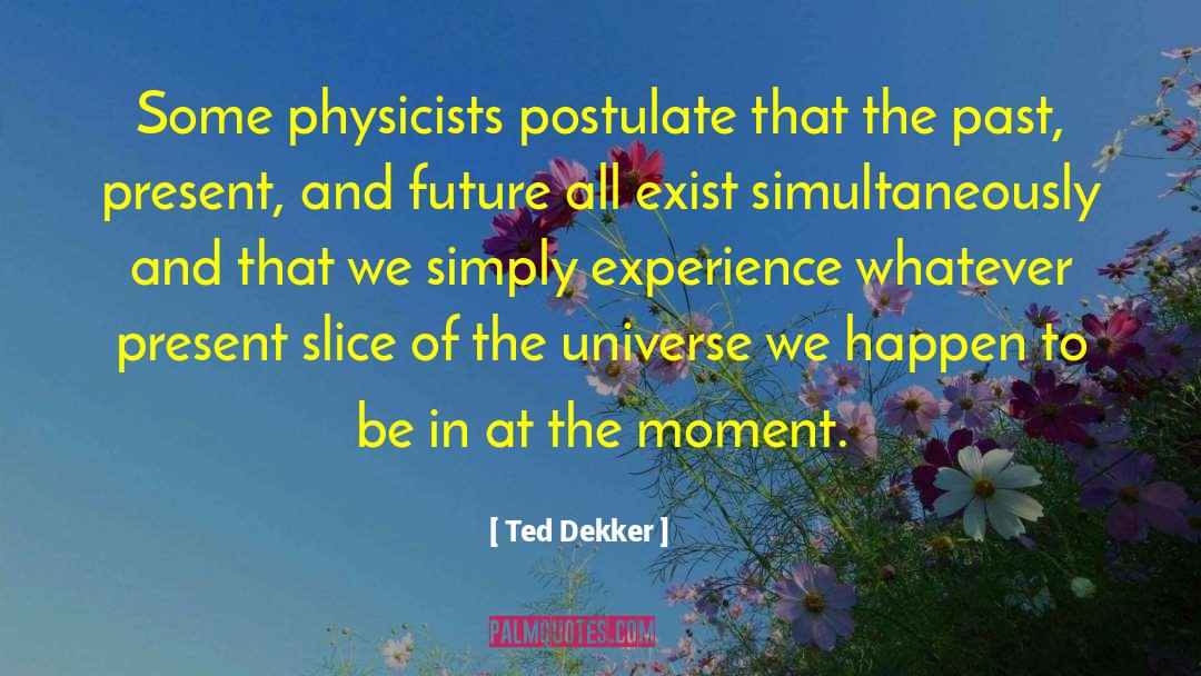 Postulate quotes by Ted Dekker