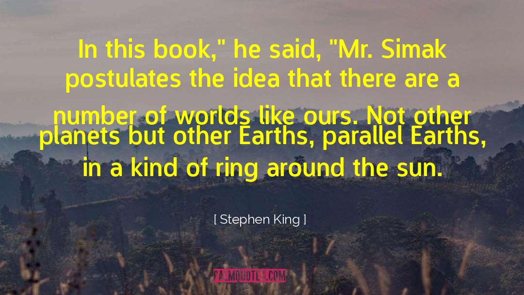 Postulates quotes by Stephen King