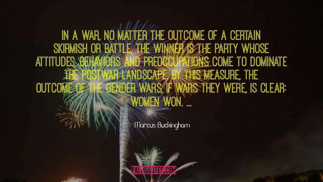 Postwar quotes by Marcus Buckingham