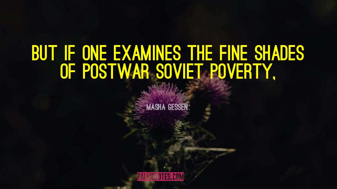 Postwar quotes by Masha Gessen
