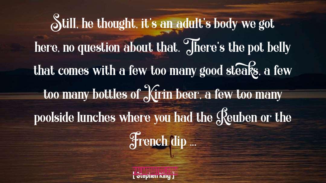 Pot Belly quotes by Stephen King