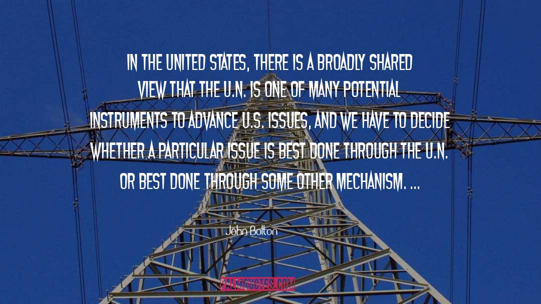 Potential Energy quotes by John Bolton