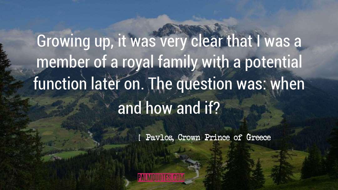 Potential Fame quotes by Pavlos, Crown Prince Of Greece