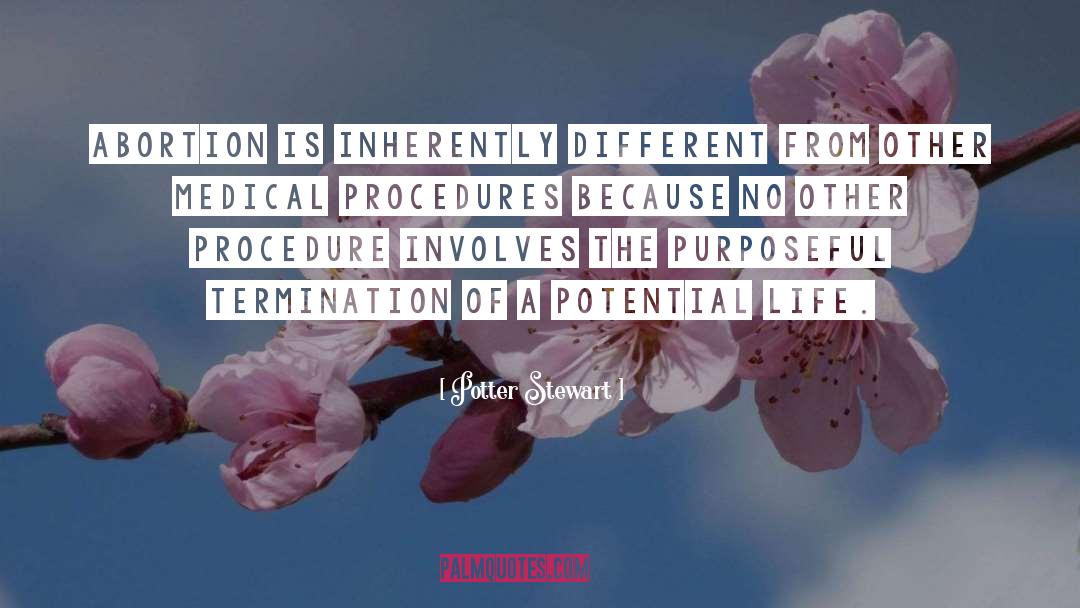 Potential Life quotes by Potter Stewart
