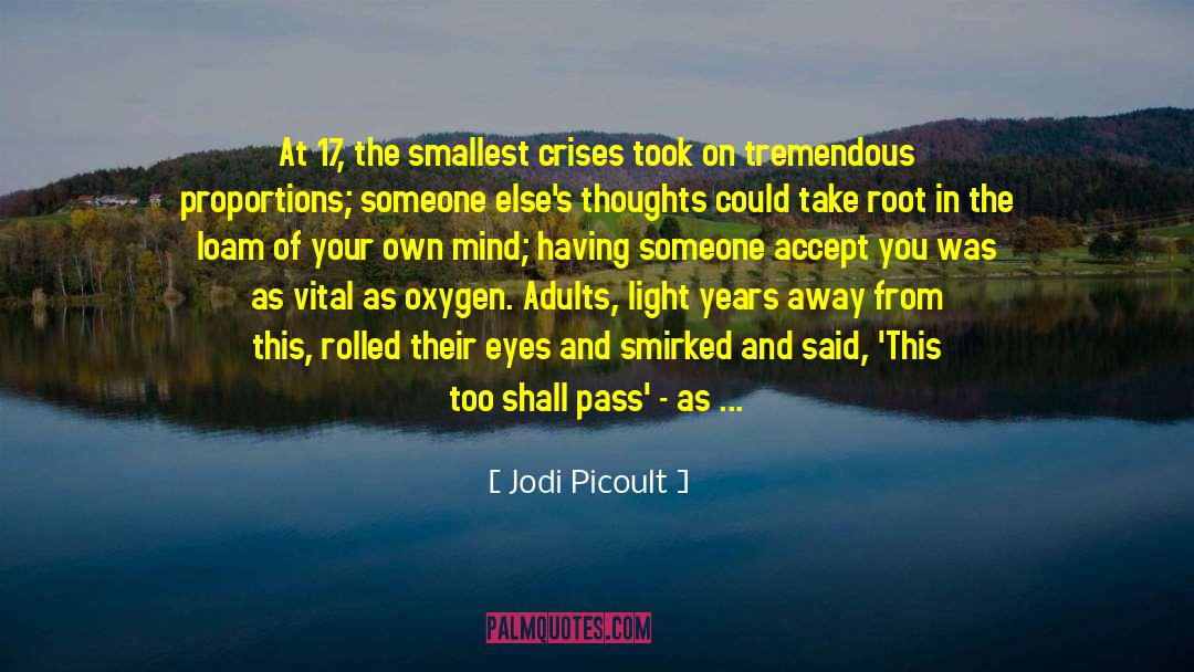 Potential Of Your Own Mind quotes by Jodi Picoult