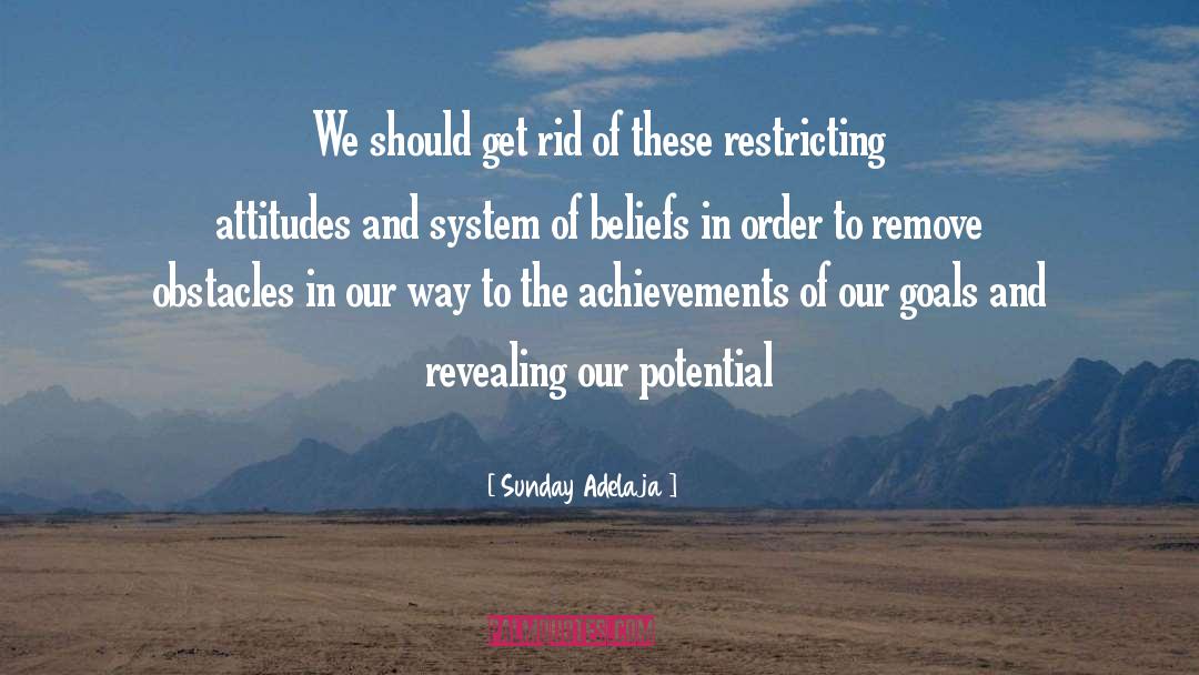Potentials quotes by Sunday Adelaja