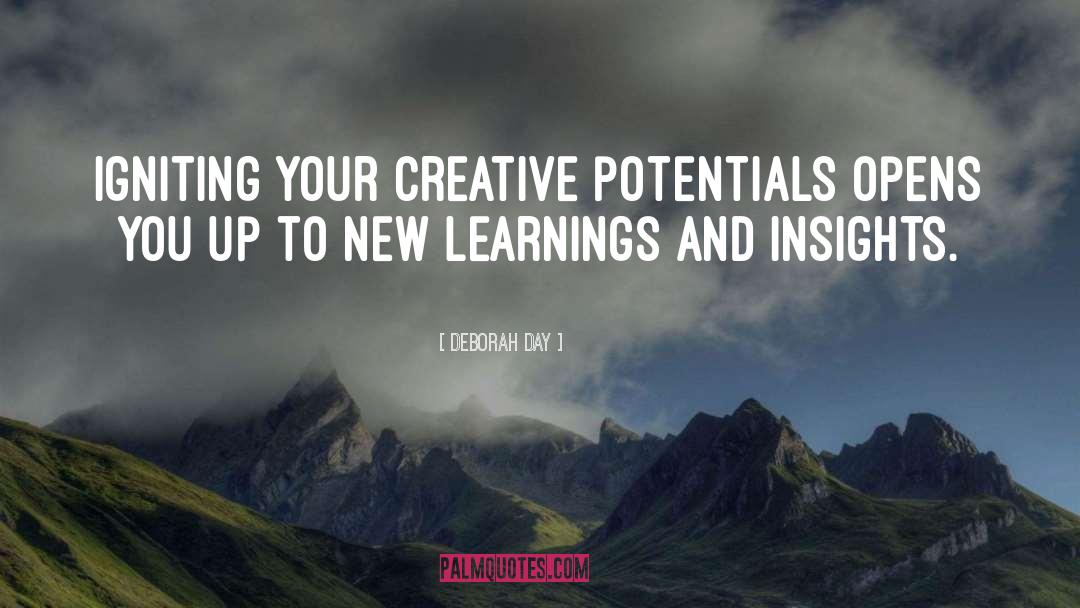 Potentials quotes by Deborah Day