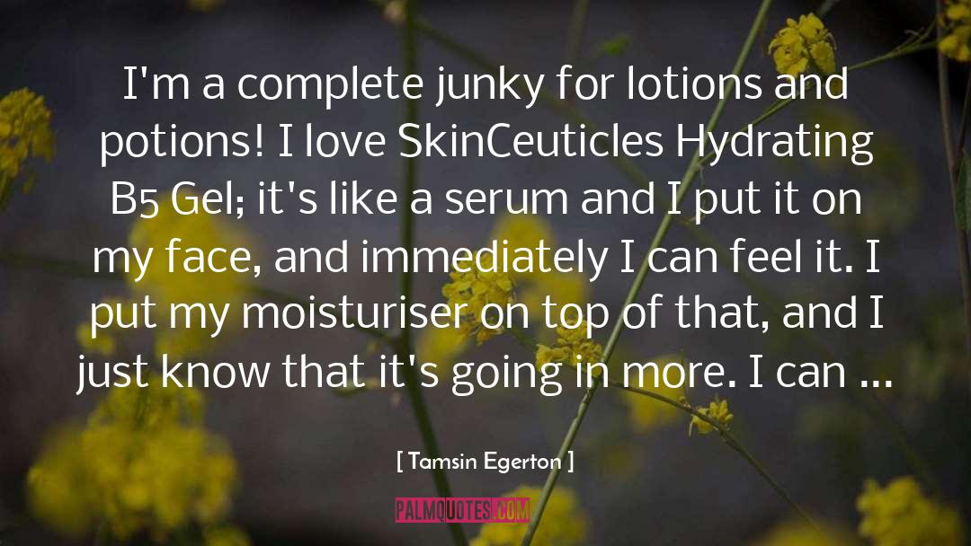 Potions quotes by Tamsin Egerton