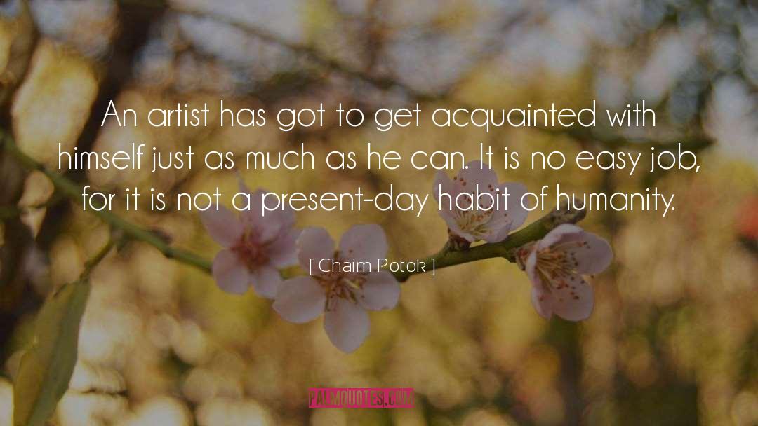 Potok quotes by Chaim Potok