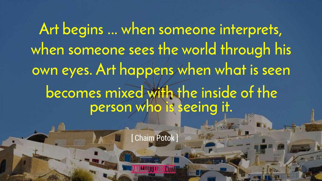 Potok quotes by Chaim Potok