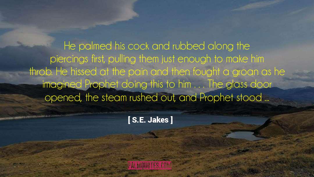 Potter S Hand quotes by S.E. Jakes