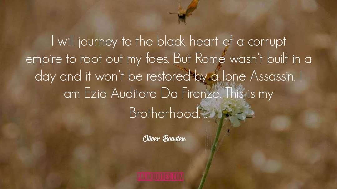Poughkeepsie Brotherhood quotes by Oliver Bowden