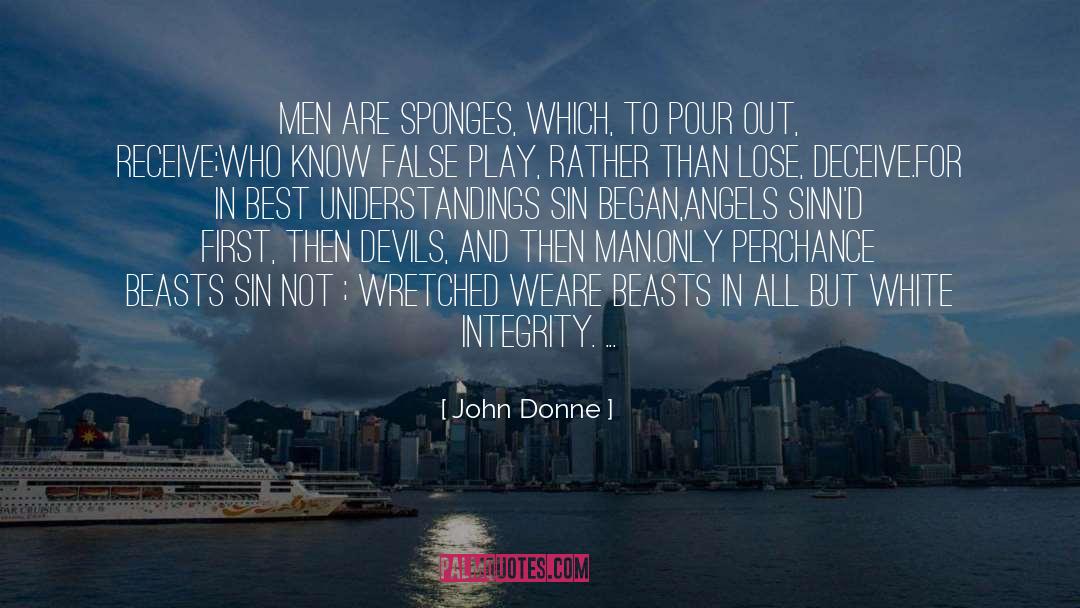 Pour quotes by John Donne