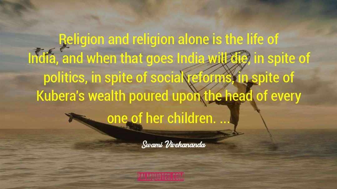 Poured quotes by Swami Vivekananda