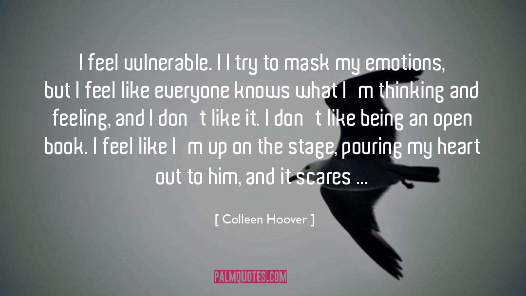 Pouring quotes by Colleen Hoover