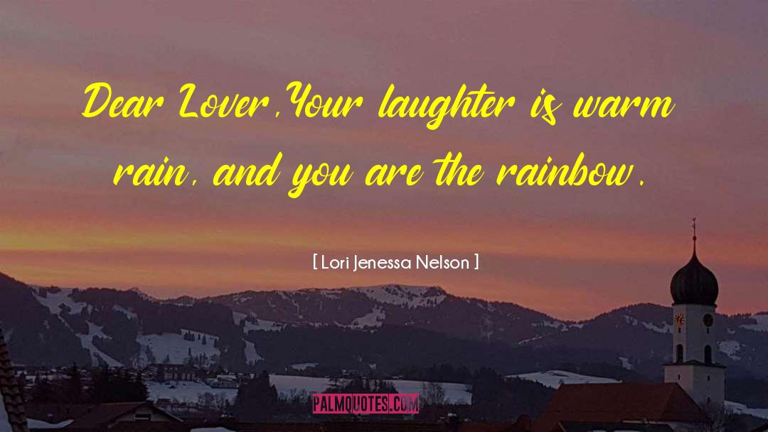 Pouring Rain quotes by Lori Jenessa Nelson