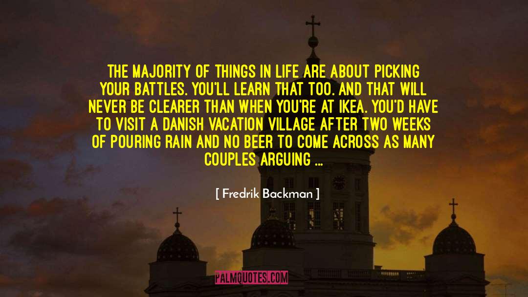 Pouring Rain quotes by Fredrik Backman