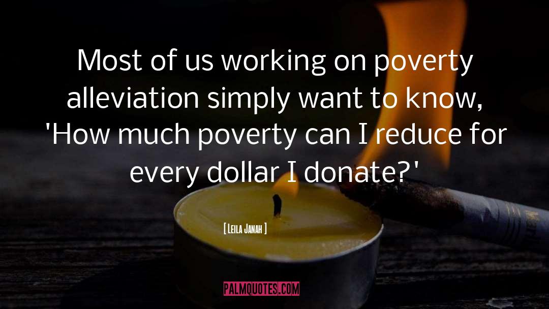 Poverty Alleviation quotes by Leila Janah