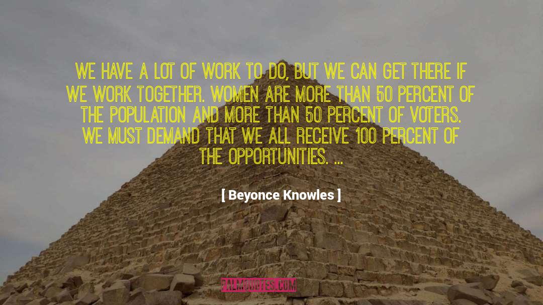 Poverty And Opportunities quotes by Beyonce Knowles