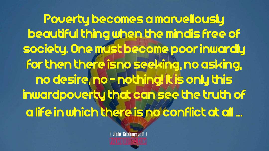 Poverty In Africa quotes by Jiddu Krishnamurti