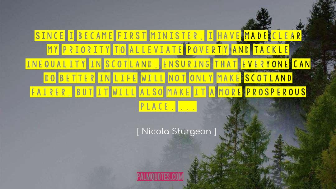 Poverty Inequality quotes by Nicola Sturgeon