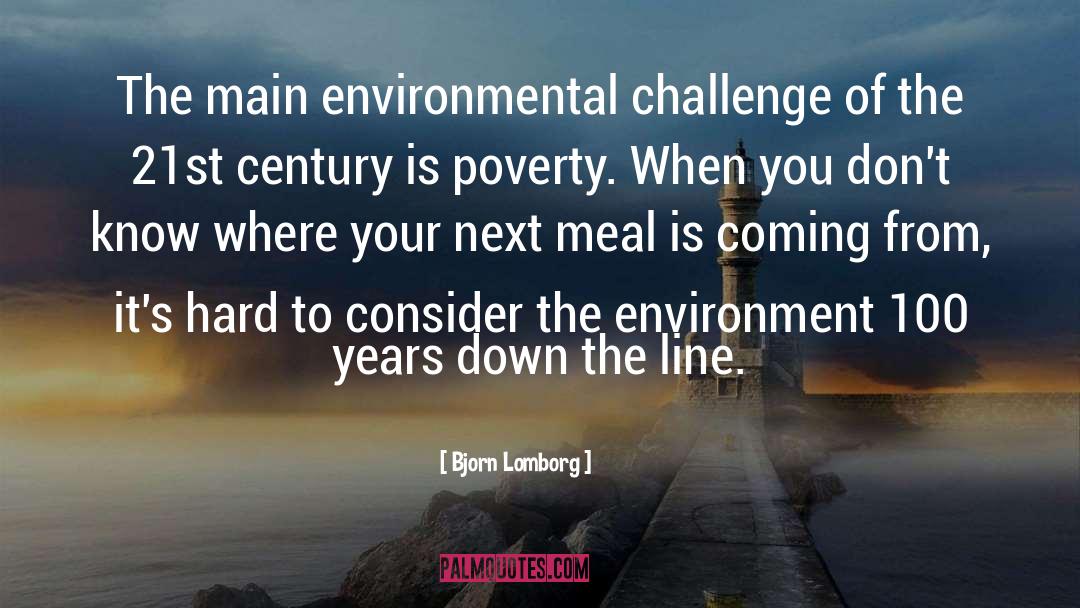 Poverty Line quotes by Bjorn Lomborg