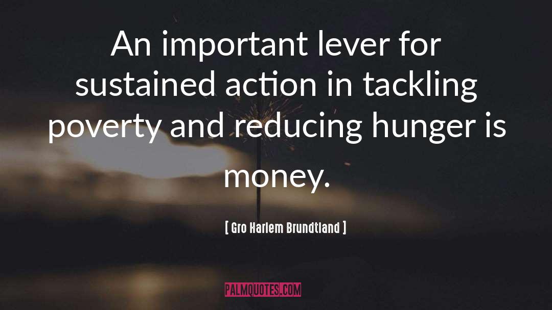 Poverty Mindset quotes by Gro Harlem Brundtland