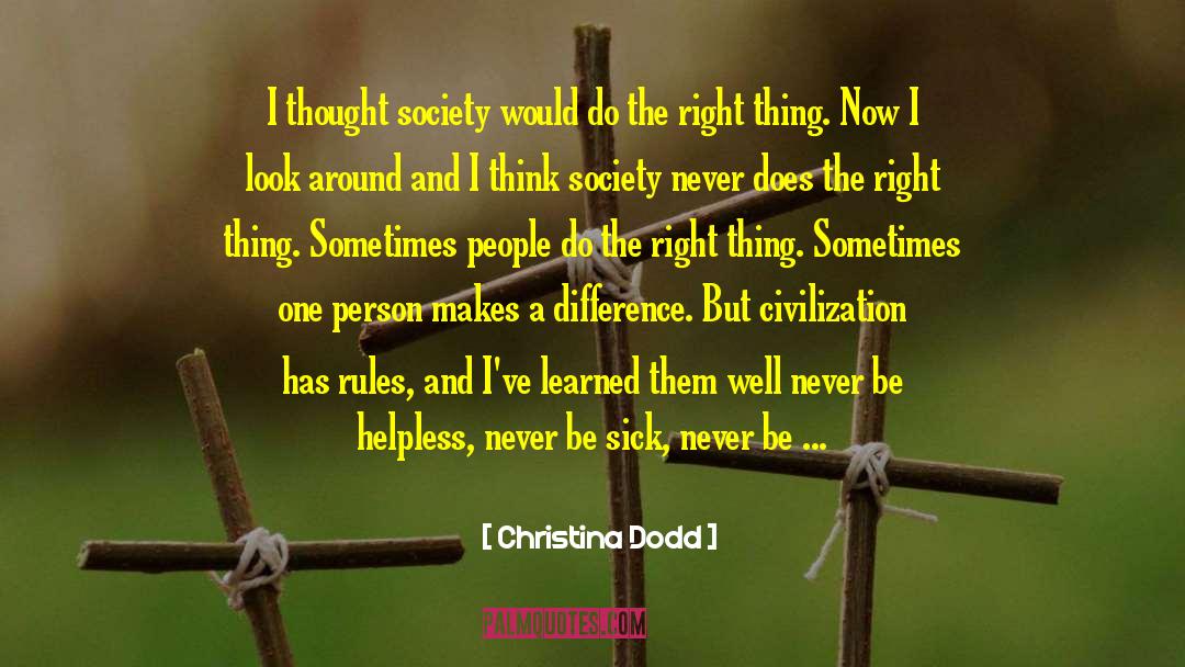 Poverty Mindset quotes by Christina Dodd