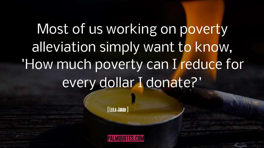 Poverty quotes by Leila Janah